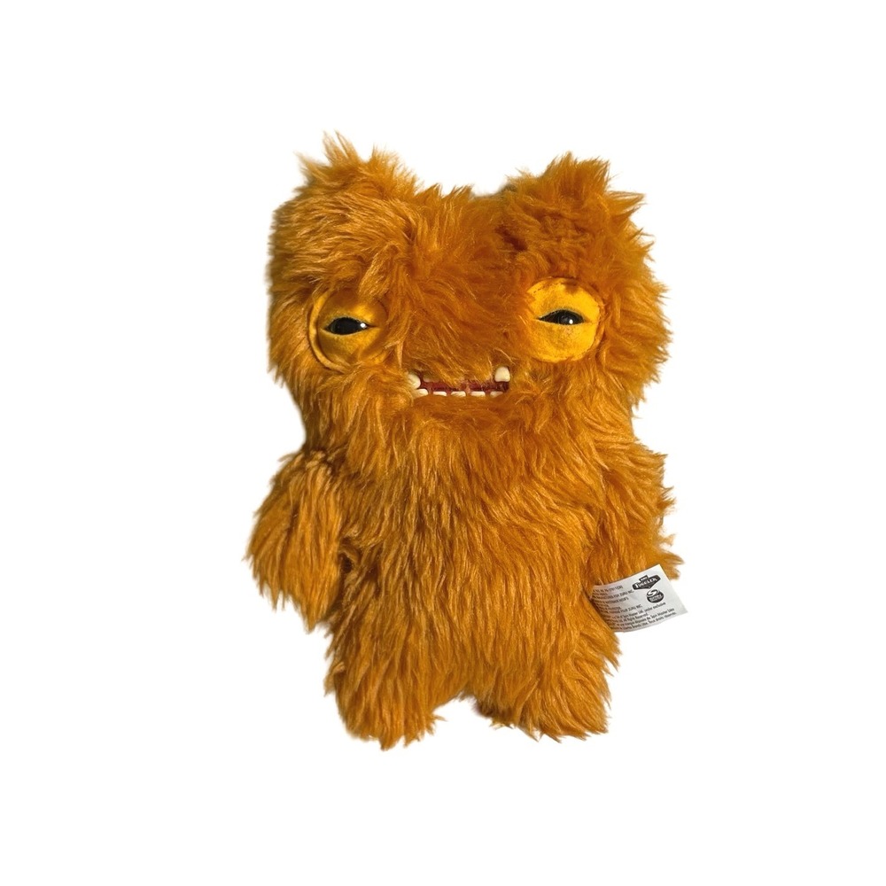 Fuggler Funny Ugly Monster Hairy Fuggs Brown  Plush Toy 9" Zuru Spin Master